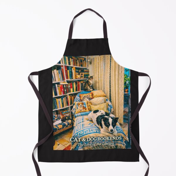 Item preview, Cat & Dog Bookends: The Love of the Library  designed and sold by Caroline Communications LLC.