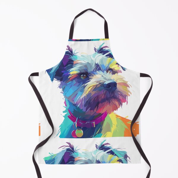 Item preview, Colorful Border Terrier designed and sold by MendaciousMina.