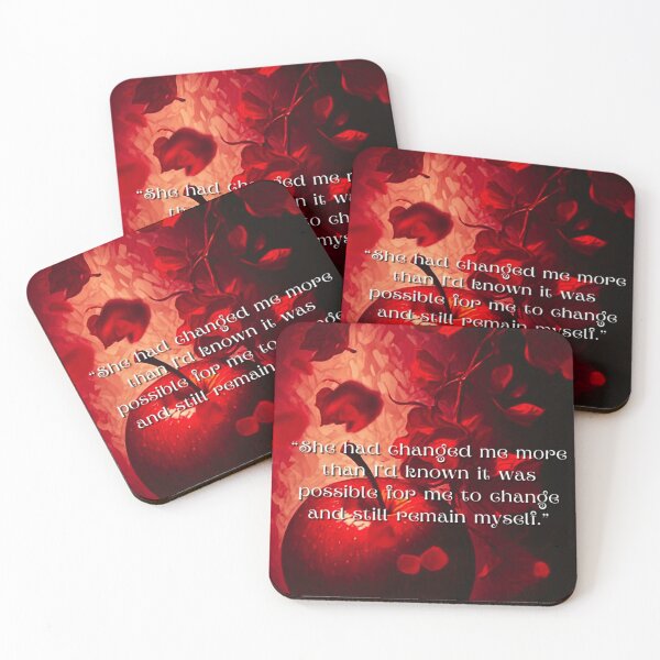 Item preview, "She had changed me..." Sticker | Dark Romance Midnight Sun Inspired | BookTok Viral Aesthetic designed and sold by DEZZYDCREATES.