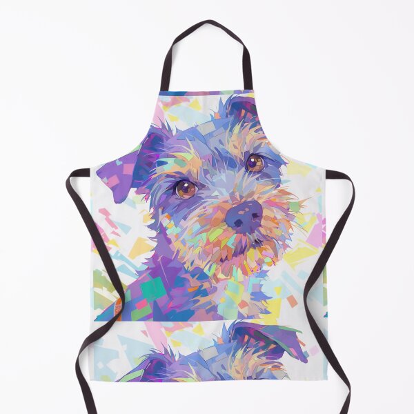 Item preview, Colorful Border Terrier designed and sold by MendaciousMina.