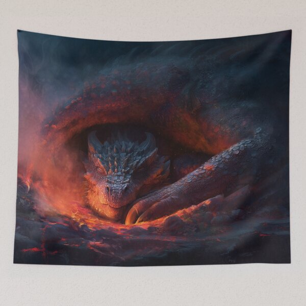 Item preview, Dragon Sleeping In His Cave designed and sold by Rtymer.