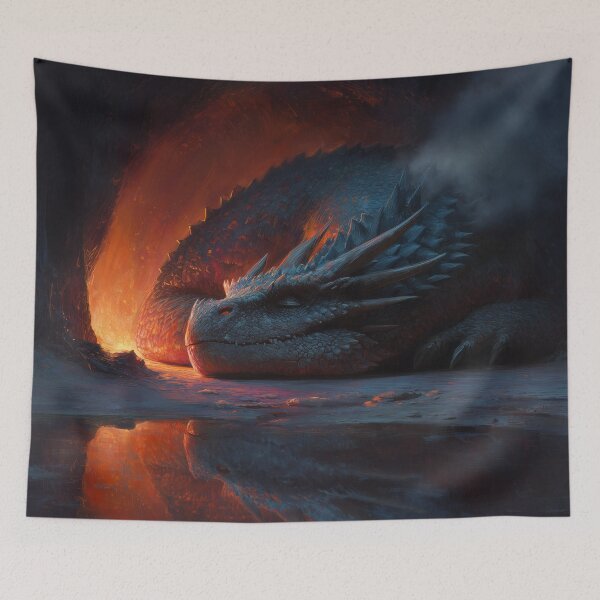 Item preview, Dragon Sleeping In His Cave designed and sold by Rtymer.