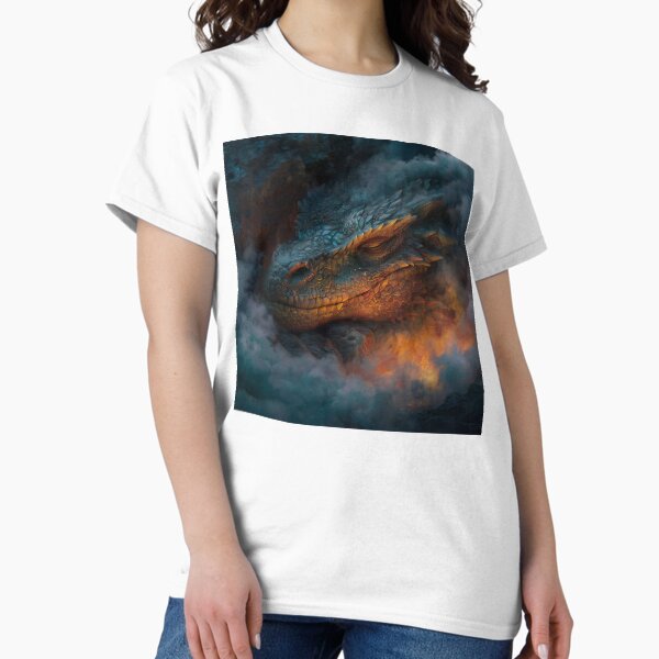 Dragon Sleeping In His Cave Classic T-Shirt