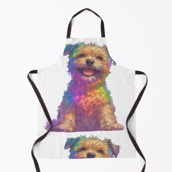 Item preview, Colorful Border Terrier designed and sold by MendaciousMina.