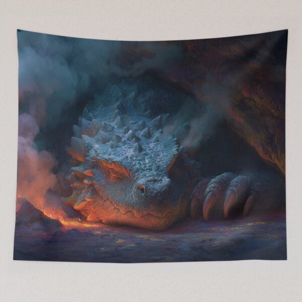 Item preview, Dragon Sleeping In His Cave designed and sold by Rtymer.