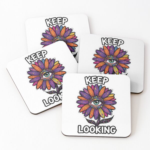 Item preview, Cosmic Eye Flower - Indie Aesthetic Chaos Core Gift designed and sold by EKHOAISTORE.