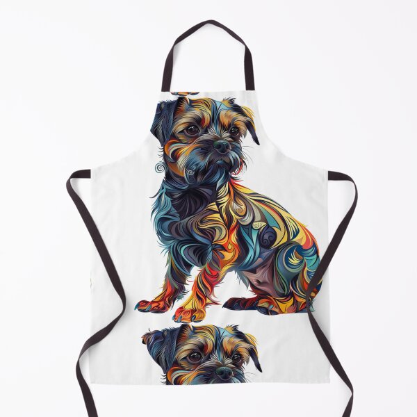 Item preview, Colorful Border Terrier designed and sold by MendaciousMina.
