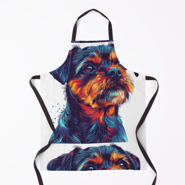 Item preview, Colorful Border Terrier designed and sold by MendaciousMina.