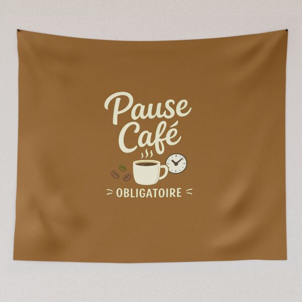 Item preview, Mandatory Coffee Break – Coffee Lover designed and sold by Thethe-Shop.