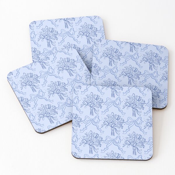 Item preview, Floral trellis pattern, coquette bows, wedding bouquet designed and sold by CHERRY--SHOP.