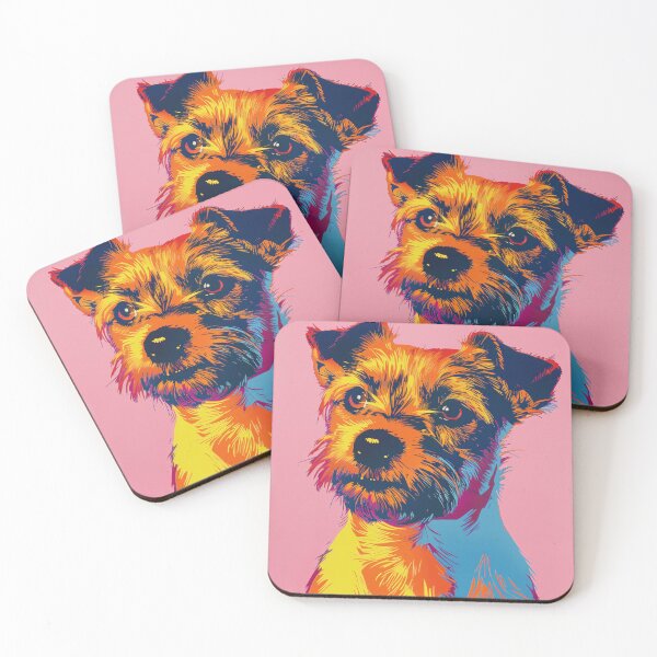 Item preview, Pop art Border Terrier designed and sold by MendaciousMina.