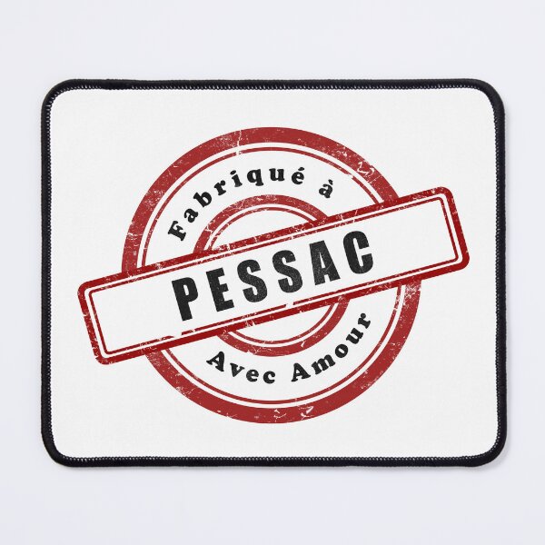 Item preview, Vintage stamp Made in Pessac with love designed and sold by Panneaux et signalisations - NPOITEVIN.