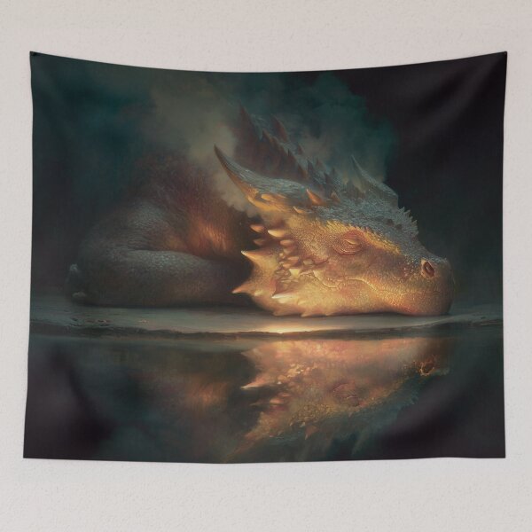 Item preview, Dragon Sleeping In His Cave designed and sold by Rtymer.