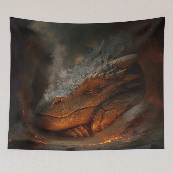 Item preview, Dragon Sleeping In His Cave designed and sold by Rtymer.