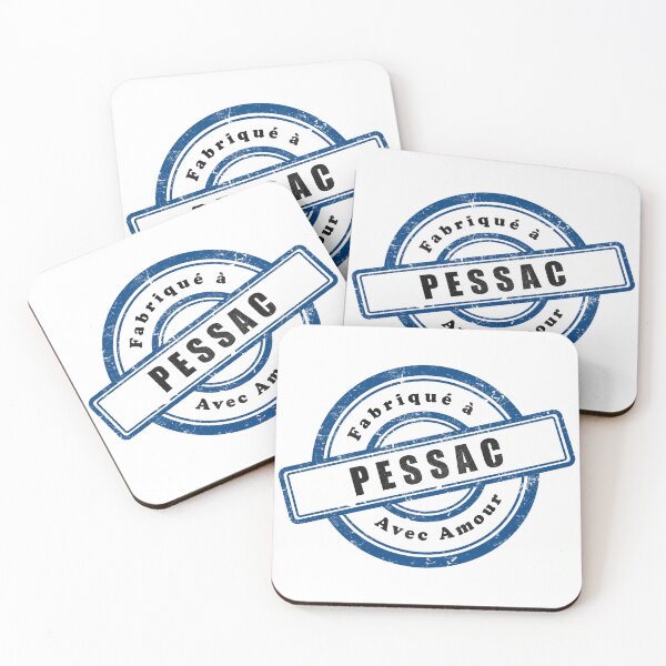 Item preview, Vintage stamp Made in Pessac with love designed and sold by Panneaux et signalisations - NPOITEVIN.