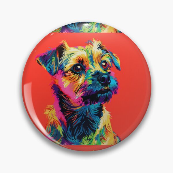 Item preview, Pop art Border Terrier designed and sold by MendaciousMina.