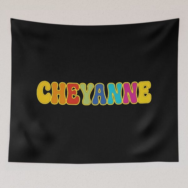 Item preview, ❤️ Cheyanne Personalized Name Wavy Retro Shirt, Coffee Mug, Sticker Gift designed and sold by HelixPedia.
