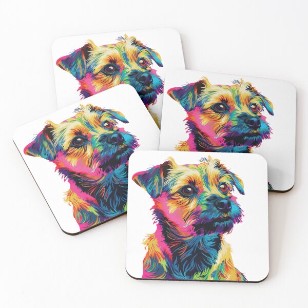 Item preview, Pop art Border Terrier designed and sold by MendaciousMina.