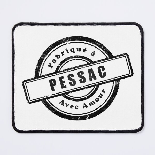 Item preview, Vintage stamp Made in Pessac with love designed and sold by Panneaux et signalisations - NPOITEVIN.