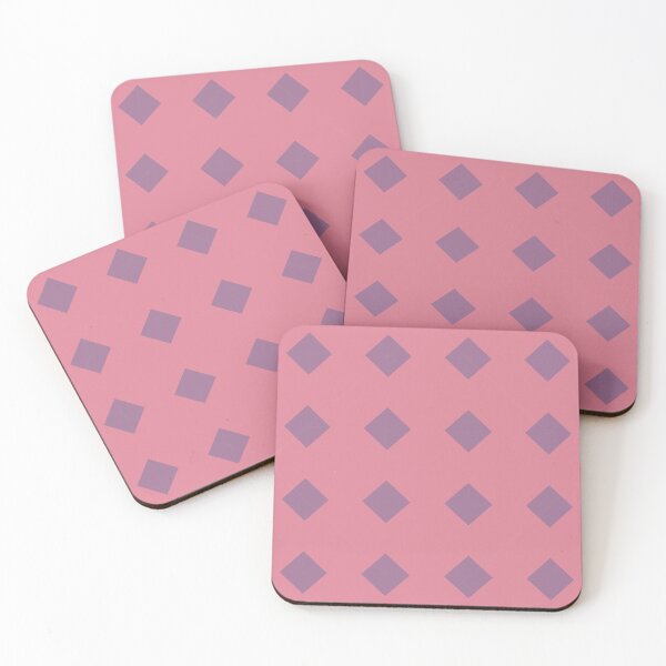 Item preview, Pink and purple geometric diamond seamless repeating pattern designed and sold by SeamlessDsign.