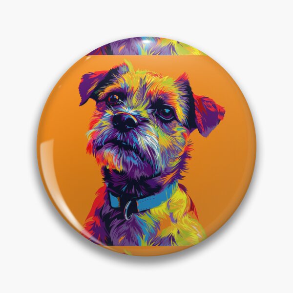 Item preview, Pop art Border Terrier designed and sold by MendaciousMina.