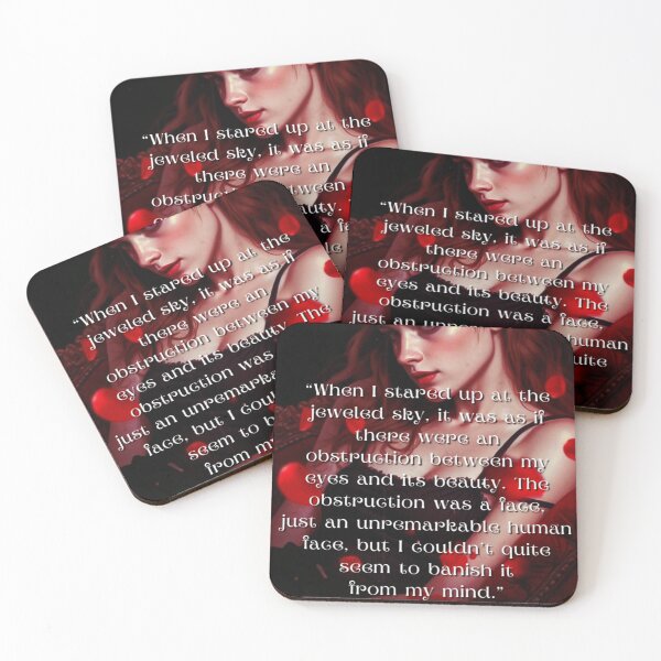Item preview, "Just an unremarkable human..." Sticker | Midnight Sun Inspired | Deep Romance Aesthetic Sticker designed and sold by DEZZYDCREATES.