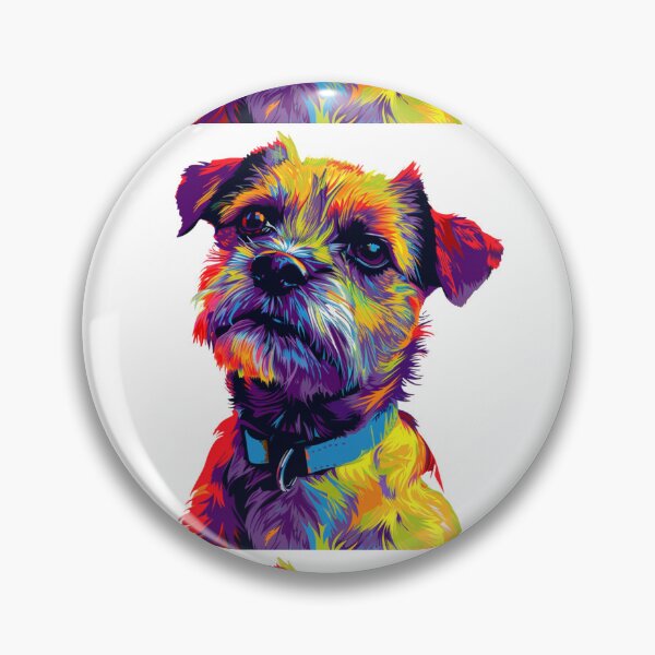 Item preview, Pop art Border Terrier designed and sold by MendaciousMina.