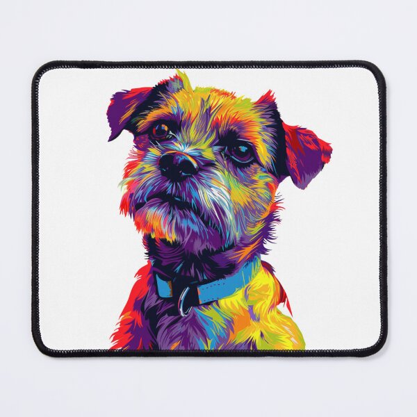 Item preview, Pop art Border Terrier designed and sold by MendaciousMina.