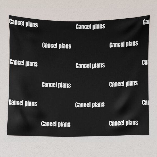Item preview, Cancel Plans Not Subscriptions Modern Introvert designed and sold by Quotable Gear.