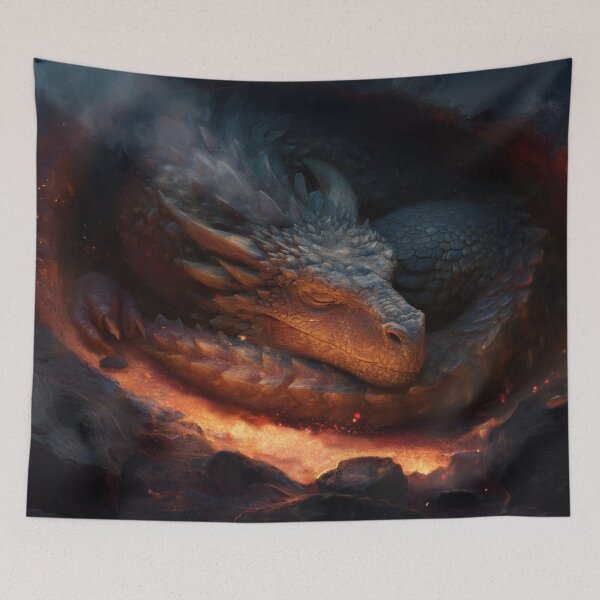 Item preview, Dragon Sleeping In His Cave designed and sold by Rtymer.
