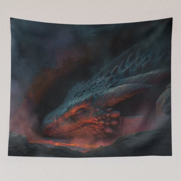 Item preview, Dragon Sleeping In His Cave designed and sold by Rtymer.