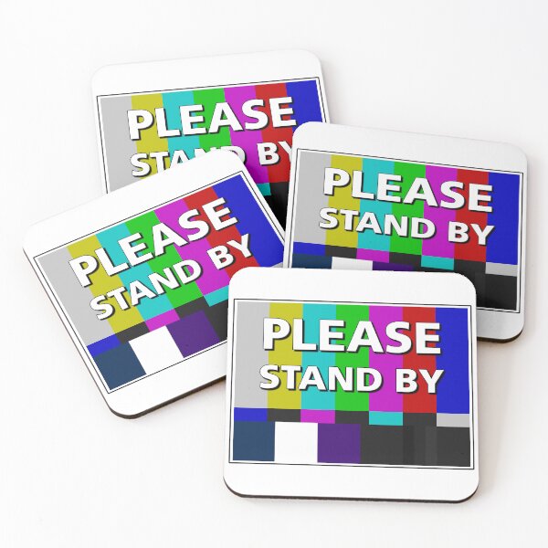 Item preview, SMPTE color bars designed and sold by Lonesome Dog Art.