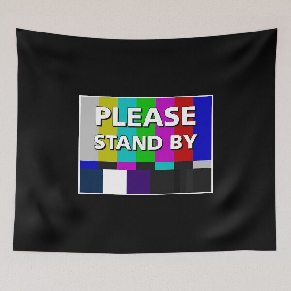 Item preview, SMPTE color bars designed and sold by Lonesome Dog Art.