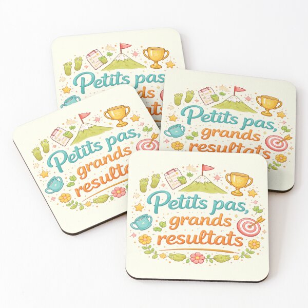 Item preview, Motivational Quote – Small Steps, Big Results – Inspiring Design designed and sold by Thethe-Shop.
