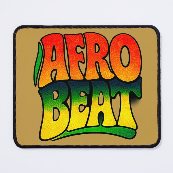 Item preview, Afrobeat Music Retro Typography - Pan African Retro Groovy Style designed and sold by Youngkev-arts.