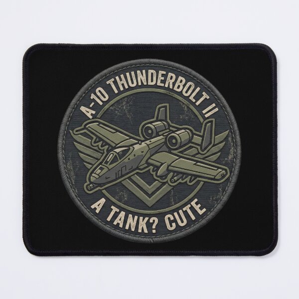 Item preview, A-10 Thunderbolt II Realistic Embroidered Effect Warthog Tank Cute designed and sold by ArtDreams92.