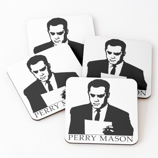 Item preview, Perry Mason designed and sold by Lonesome Dog Art.