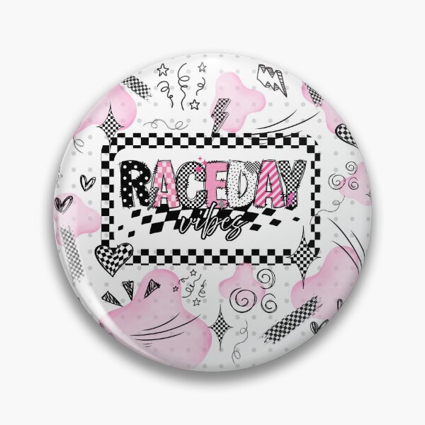Item preview, Raceday Vibes: Cute Checkered Racing Aesthetic designed and sold by mademouthy.
