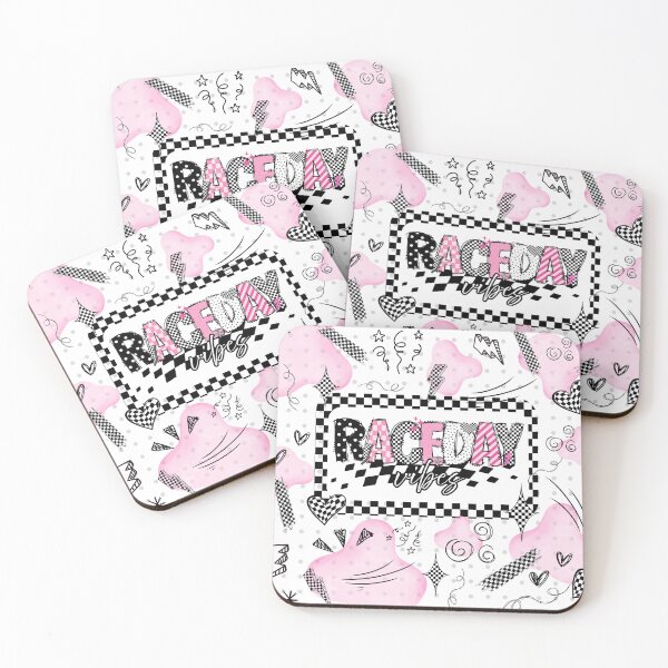Item preview, Raceday Vibes: Cute Checkered Racing Aesthetic designed and sold by mademouthy.