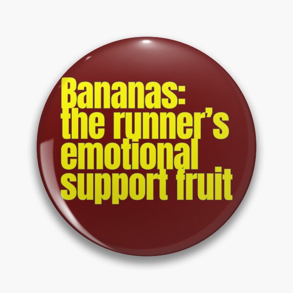 Item preview, Bananas: the runner's emotional support fruit designed and sold by hhells.