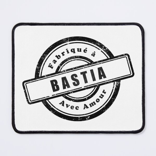 Item preview, Vintage stamp Made in Bastia with love designed and sold by Panneaux et signalisations - NPOITEVIN.