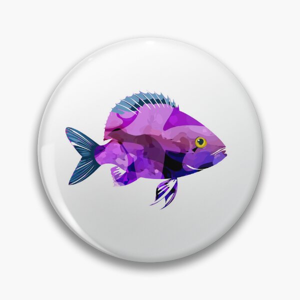 Item preview, Neon Tropical Fish – Vibrant Abstract Ocean Art designed and sold by yul4ik80.