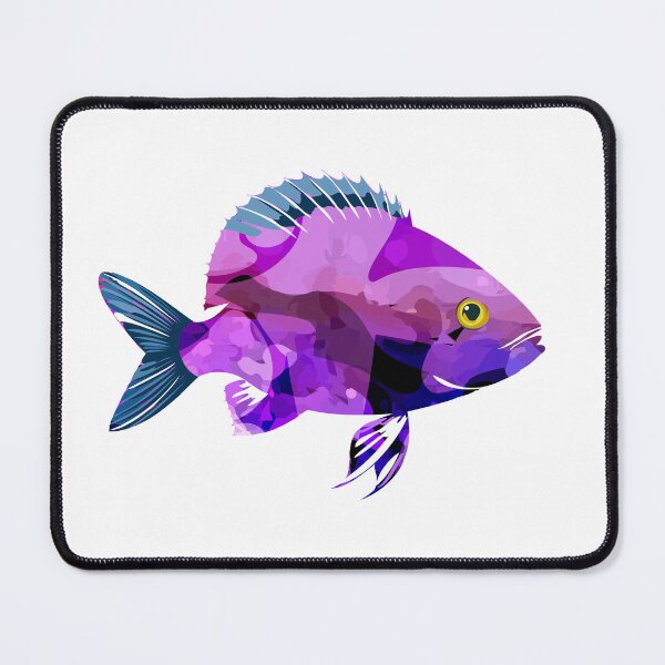 Item preview, Neon Tropical Fish – Vibrant Abstract Ocean Art designed and sold by yul4ik80.