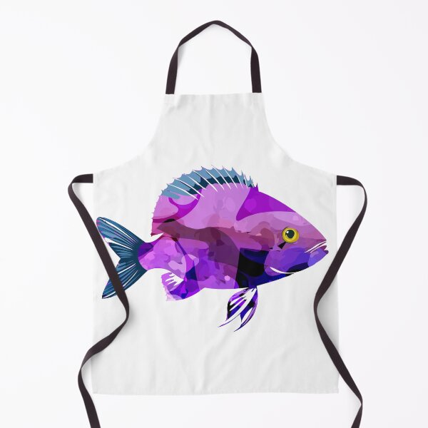 Item preview, Neon Tropical Fish – Vibrant Abstract Ocean Art designed and sold by yul4ik80.