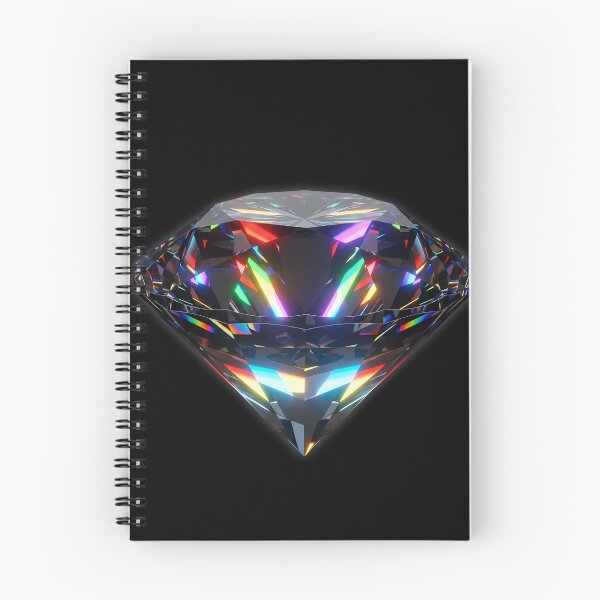 Item preview, Cyberpunk Neon Diamond - Radiant Futuristic Jewel Art designed and sold by powersunlight.