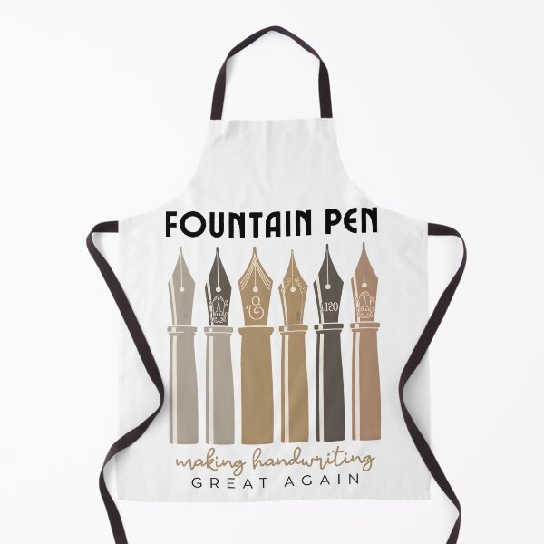 Item preview, Fountain Pen Making Handwriting Great Again – Vintage Calligraphy Design designed and sold by ArcticFoxStudio.