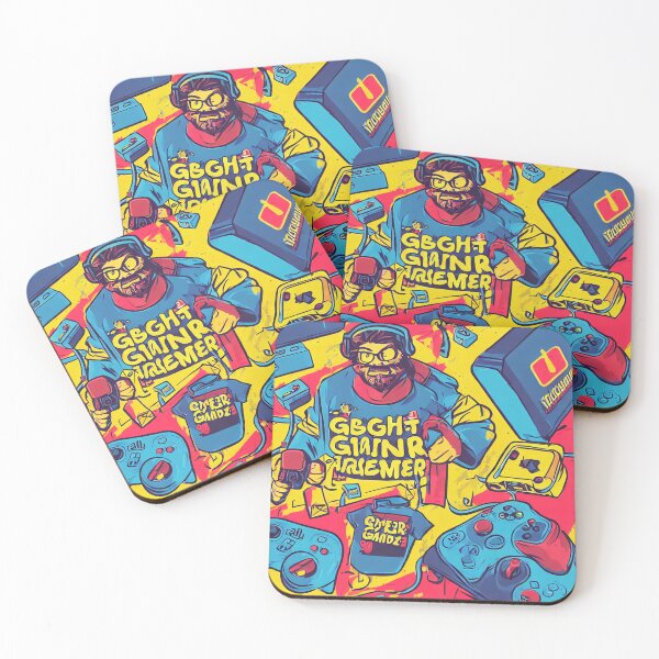 Item preview, Retro Gamer Street Art Pop Culture Design designed and sold by PixelForge Studio.