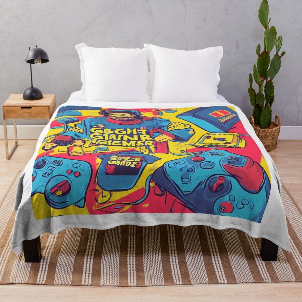 Item preview, Retro Gamer Street Art Pop Culture Design designed and sold by PixelForge Studio.