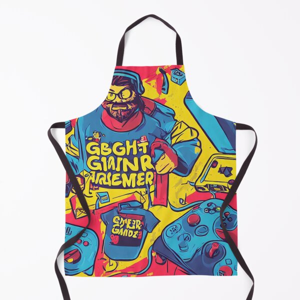 Item preview, Retro Gamer Street Art Pop Culture Design designed and sold by PixelForge Studio.