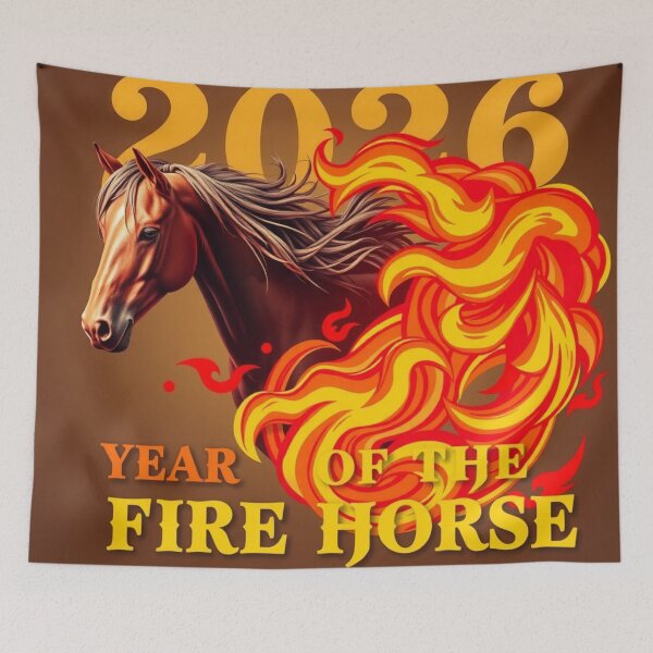 Item preview, 2026 year of the Fire Horse designed and sold by laurakerr.